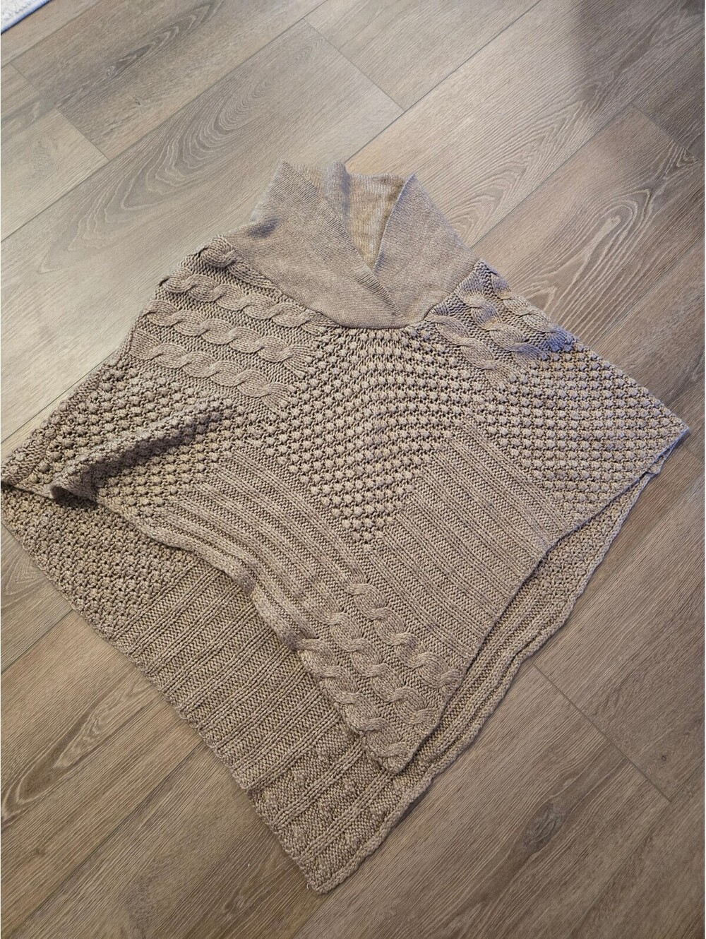 Womens sweater poncho